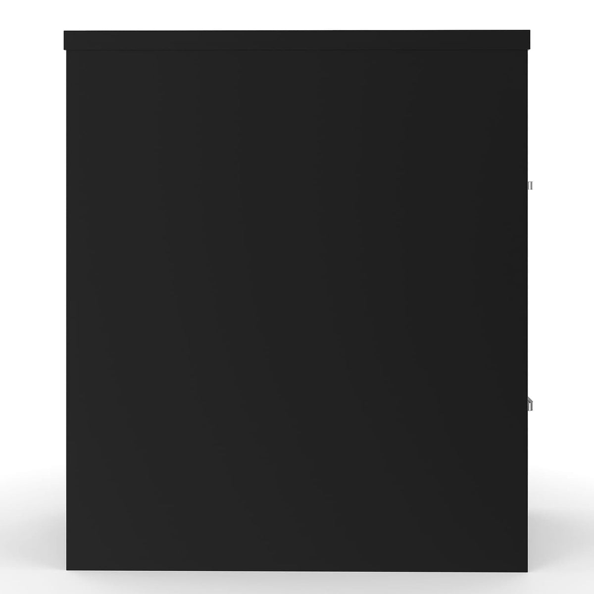 Black 2 Drawer Letter Size Lockable File Cabinet F8509