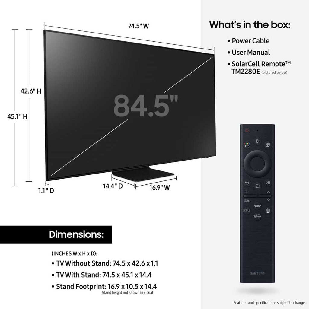 85" 4K Neo QLED Mini LED Smart TV E784762