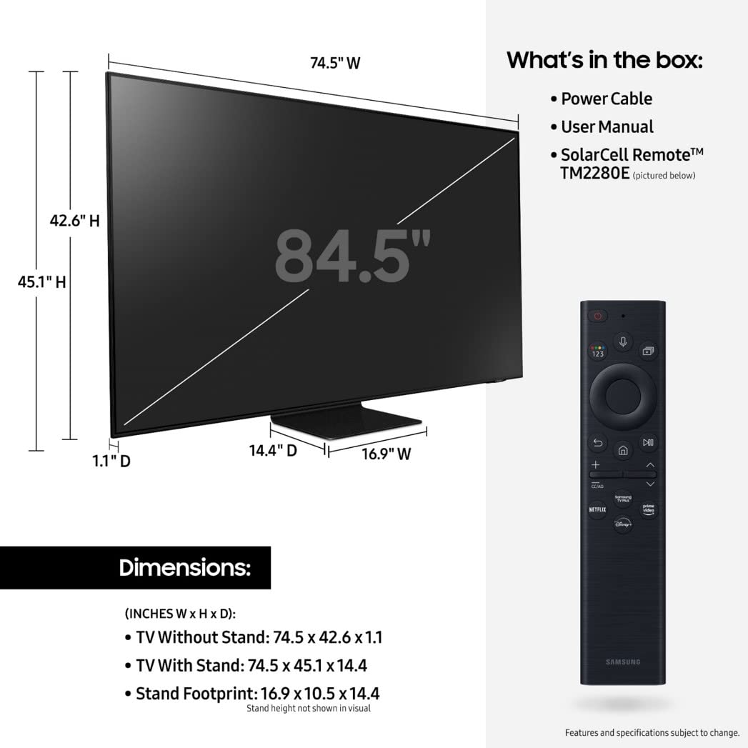 85" 4K Neo QLED Mini LED Smart TV E784762