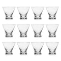 Set of 12 8-Ounce Stemless Martini Glasses O8597