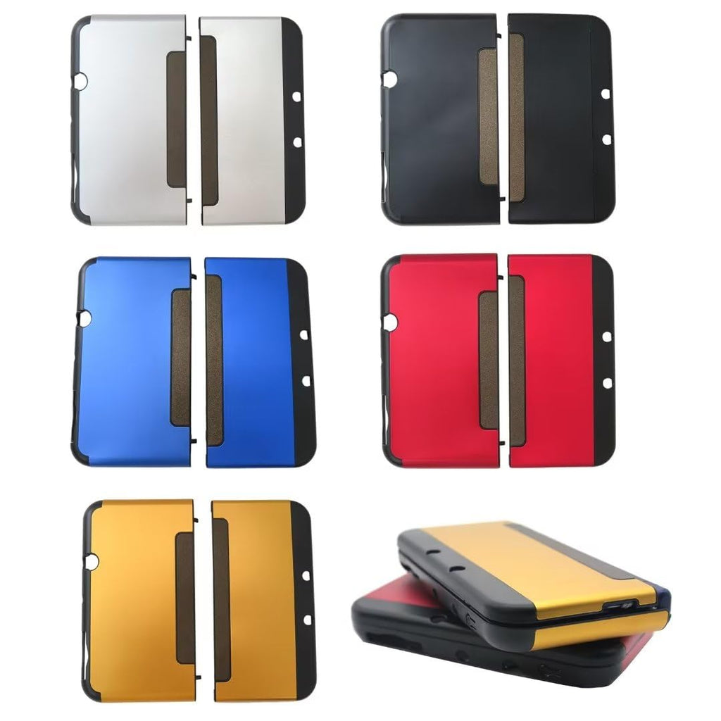 Black Aluminum Plastic Protective Hard Shell Case for New 3DS XL LL C1490
