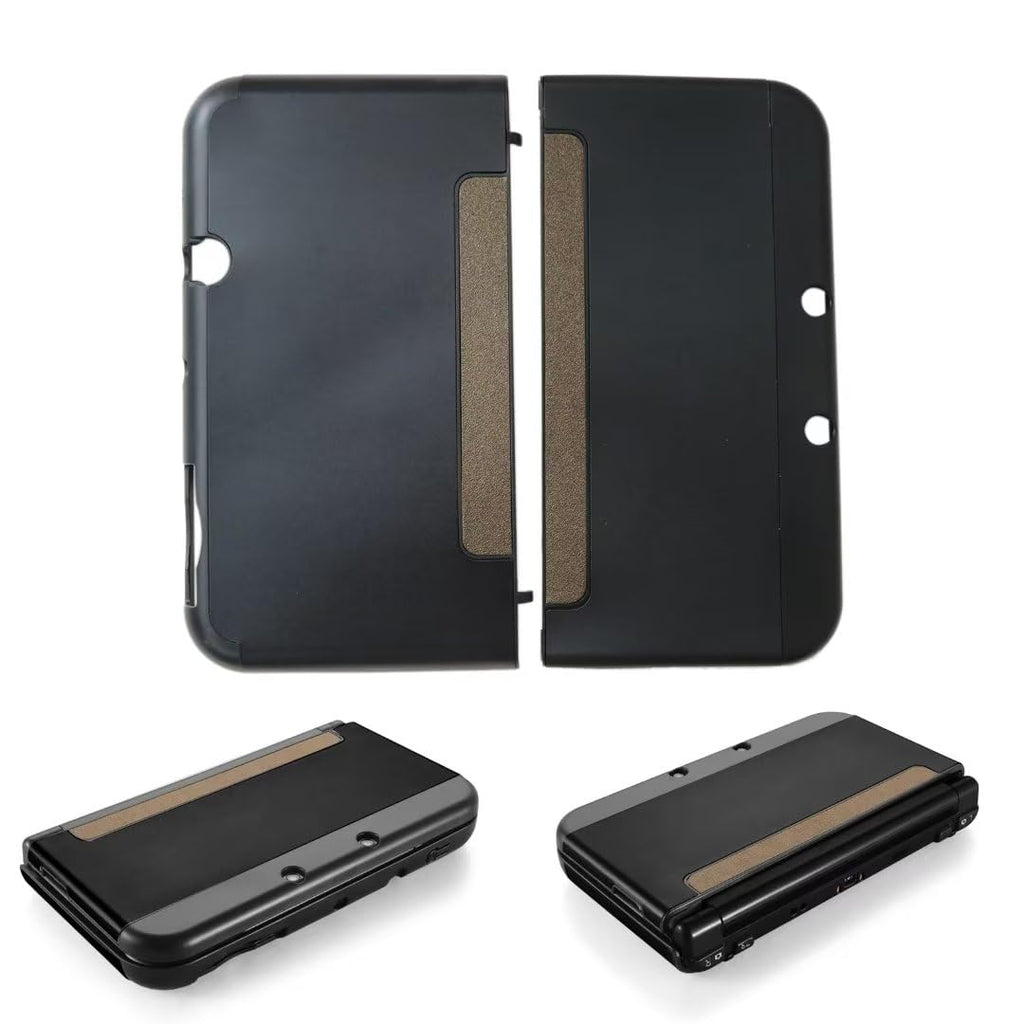 Black Aluminum Plastic Protective Hard Shell Case for New 3DS XL LL C1490