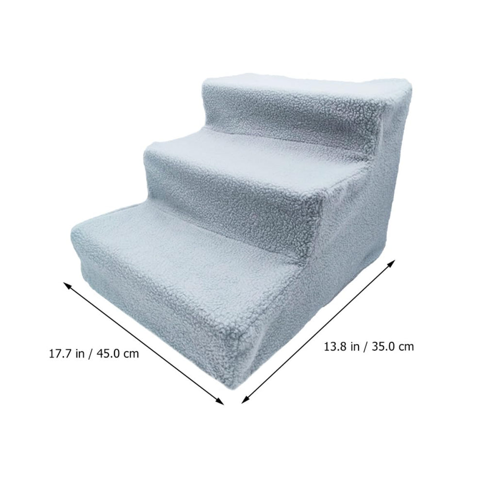 Gray Non-Slip Pet Stairs I7681