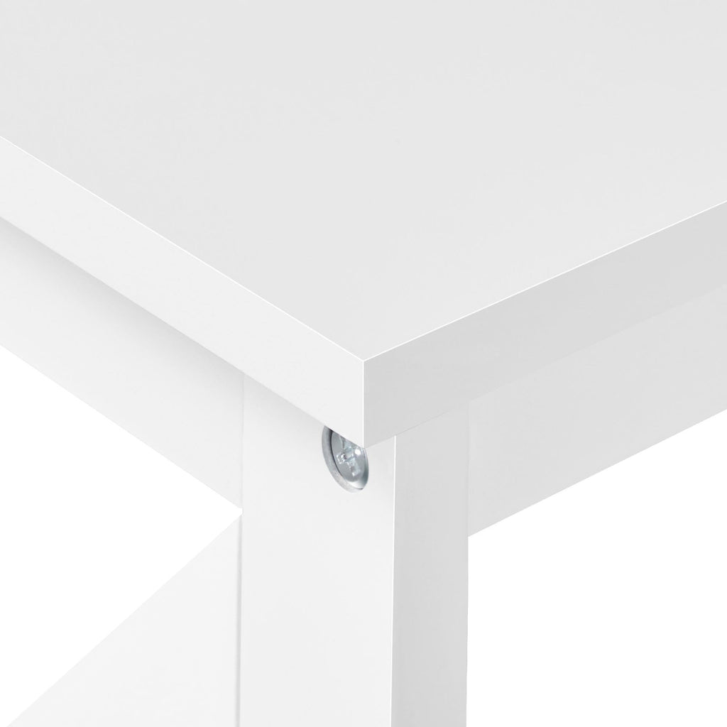 White 3-Tier Console Table G10632