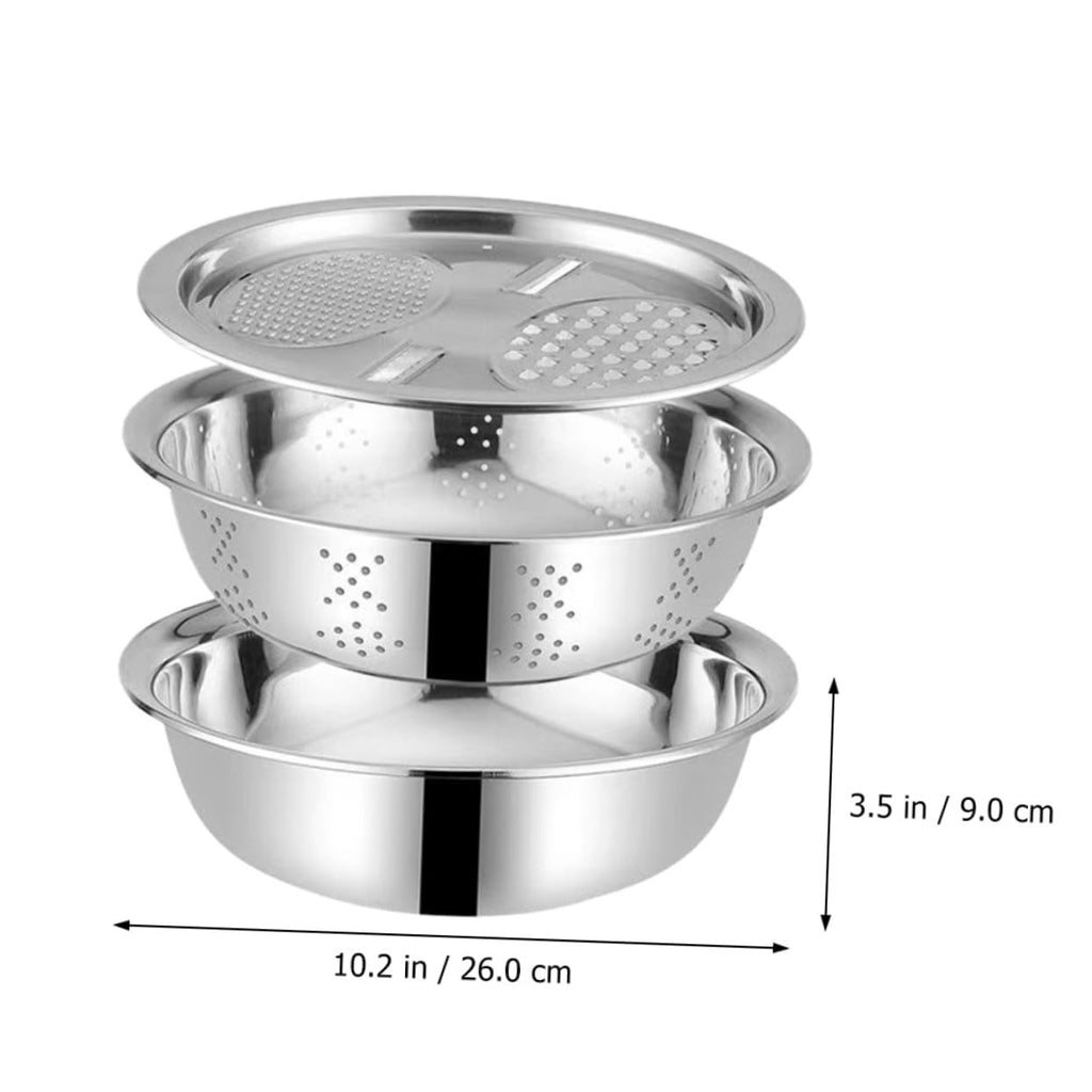 Metal Vegetable Washing Basket Strainer Bowl P912