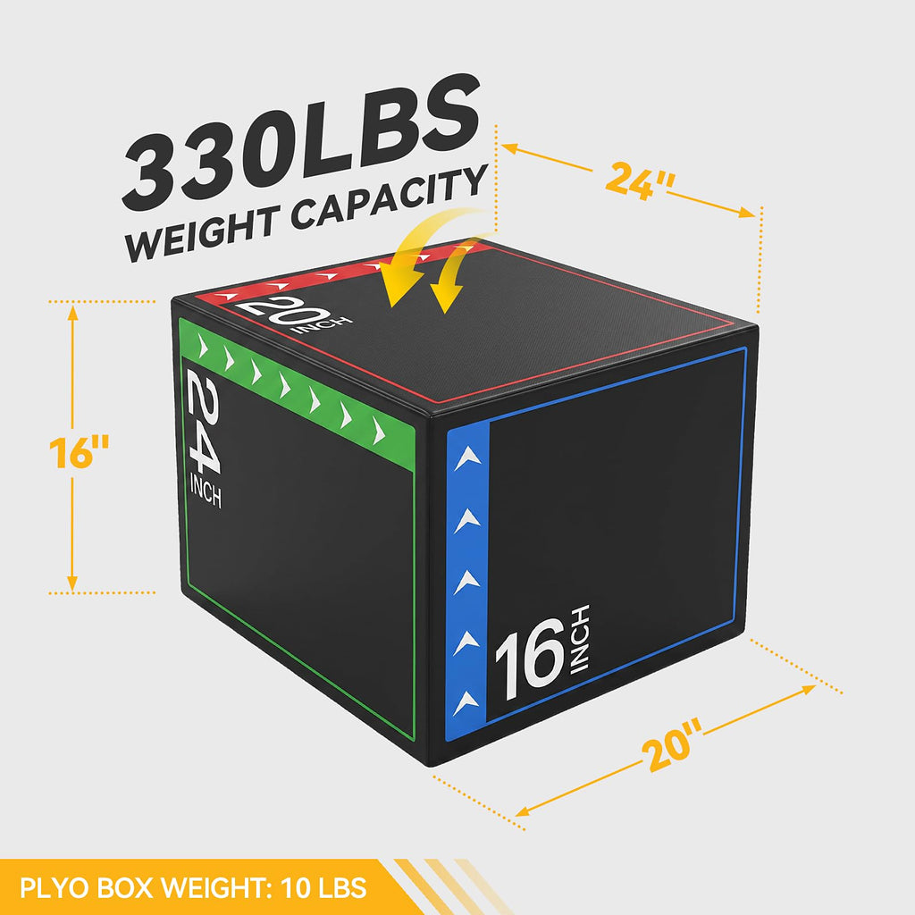 3-in-1 Plyo Jumping Exercise Box N717