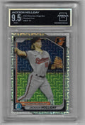 Graded Mint+ 9.5 Refractor Baseball Card Y13659