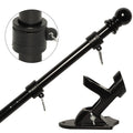 6FT Black Stainless Steel Flag Pole Kit L62503