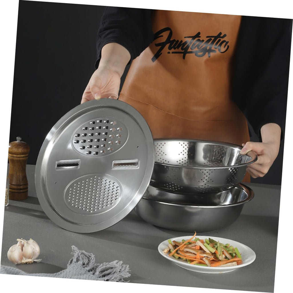Metal Vegetable Washing Basket Strainer Bowl P912