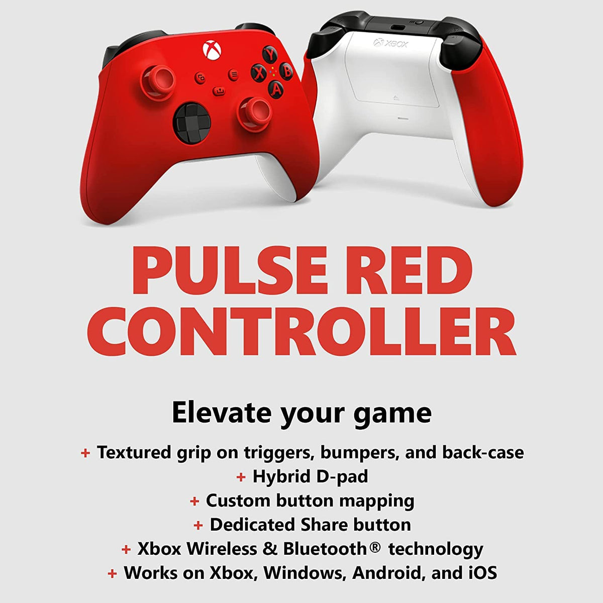 Wireless Gaming Controller Pulse Red O165