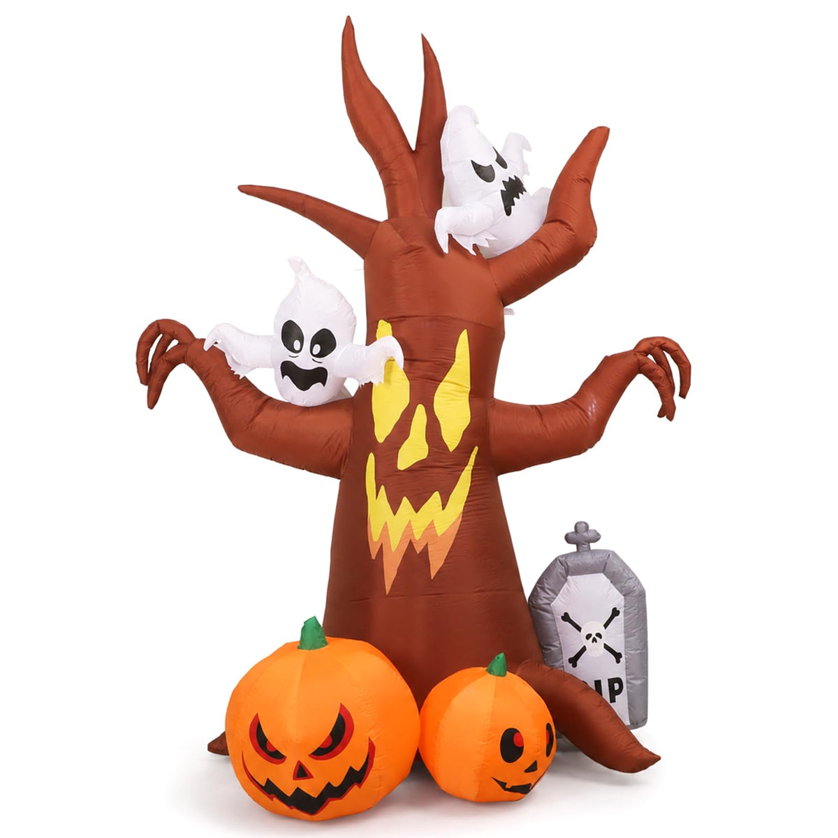 8FT Inflatable Ghost Tree Decoration D549