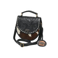 Genuine Leather Hair-On Cowhide Mini Crossbody Q68363