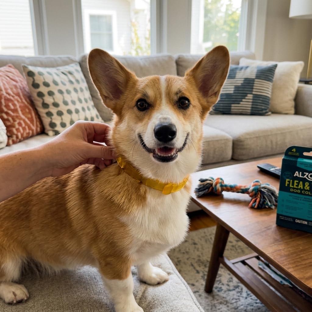 Plant-Based Flea & Tick Dog Collar for Small-Sized Dogs F760557