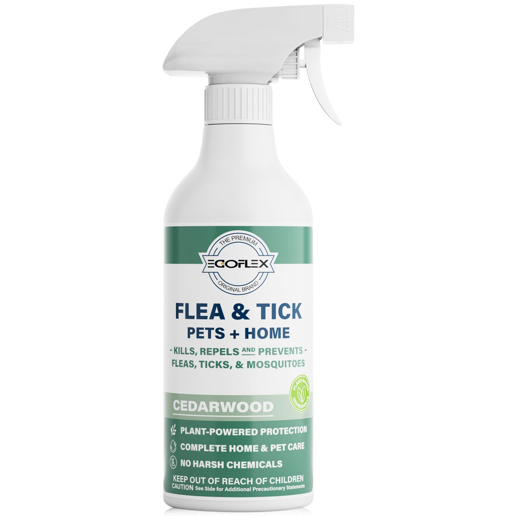 Plant-Based Flea Spray with Cedarwood Scent 16 Oz Z3589