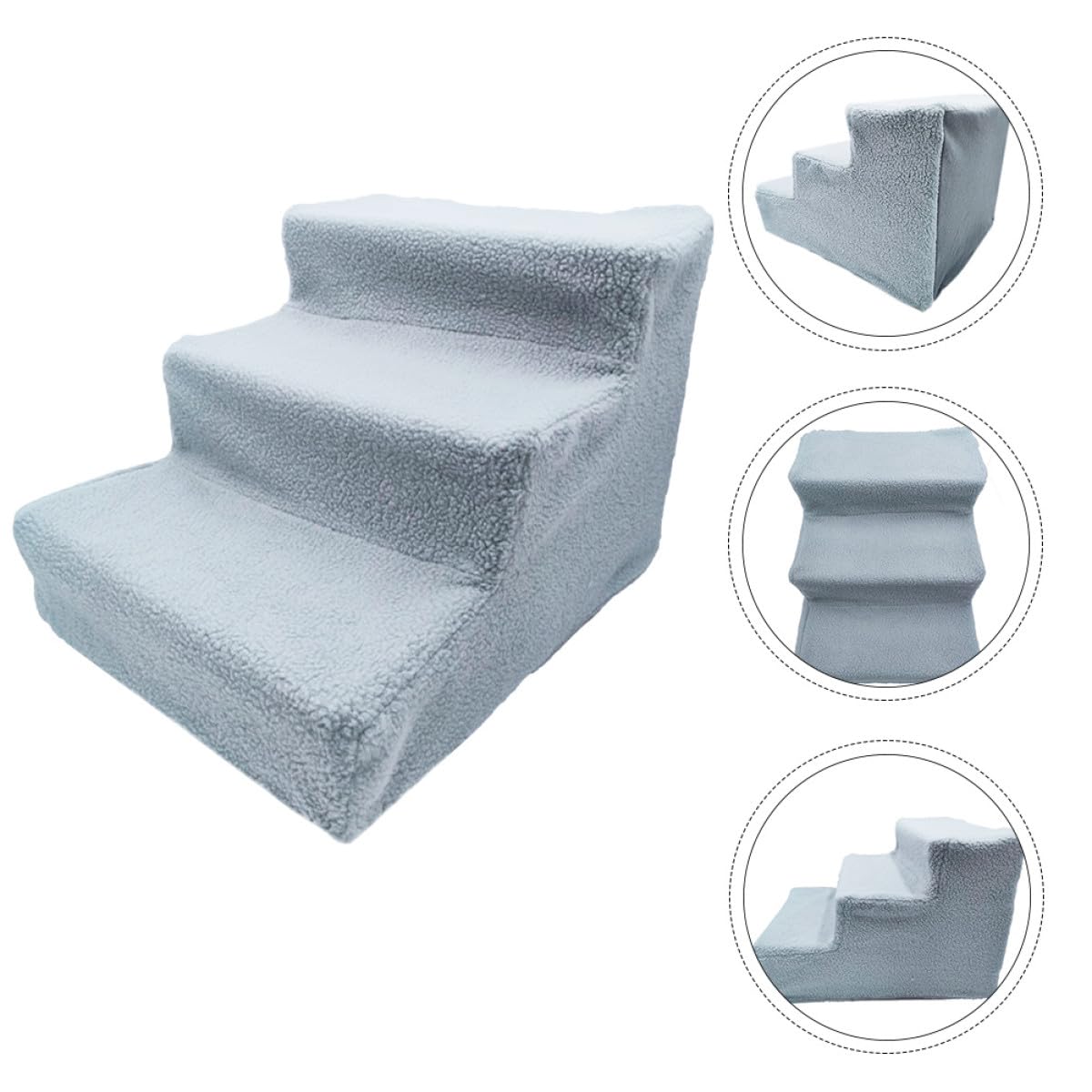 Gray Non-Slip Pet Stairs I7681