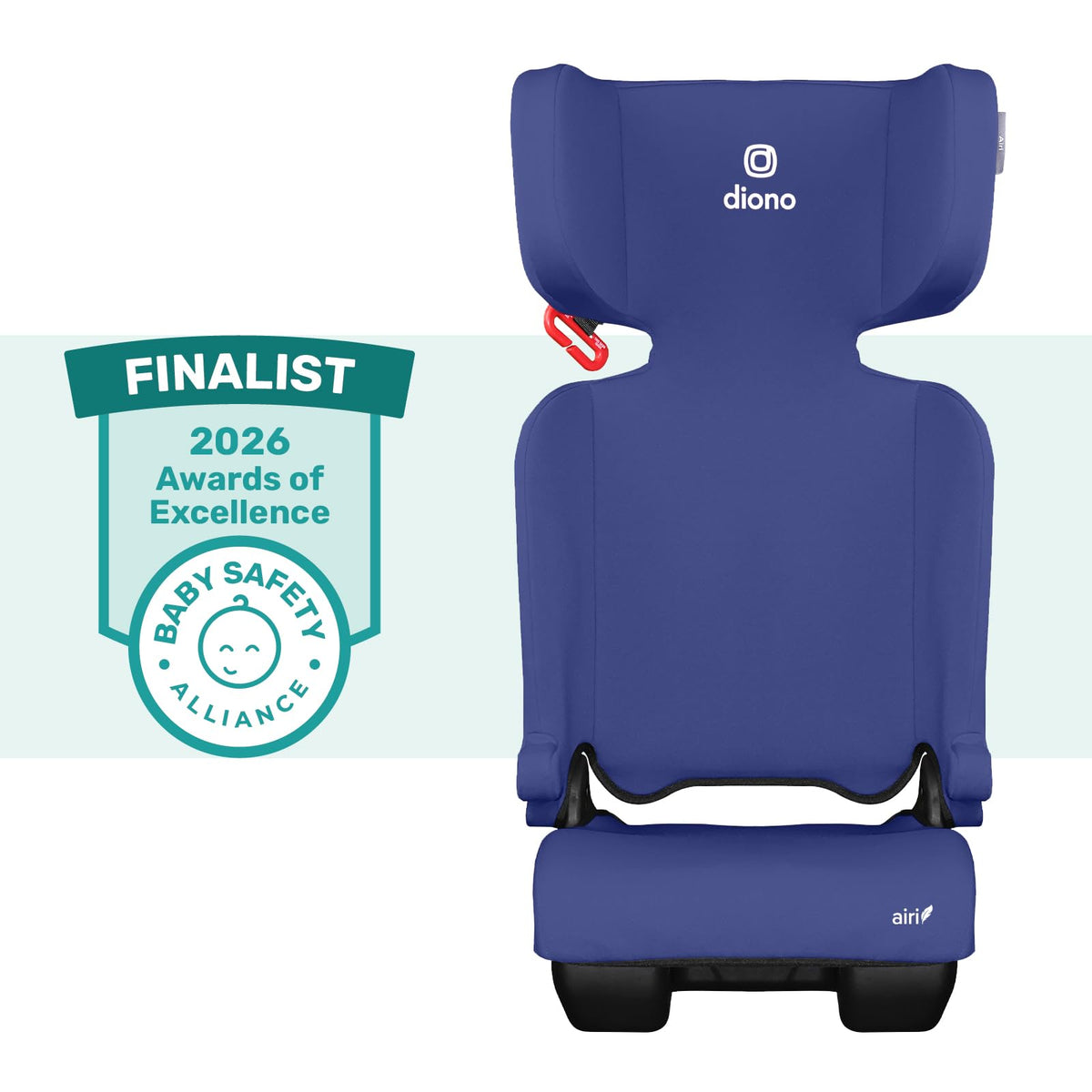 Blue Foldable High Back Booster Seat W3447