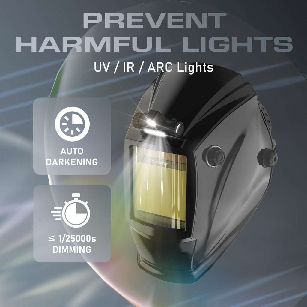 Auto-Darkening Welding Helmet T822