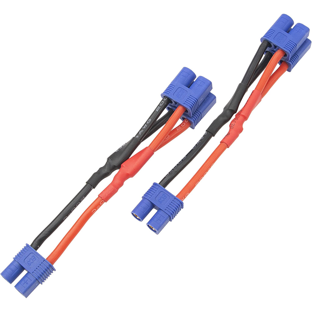 3Pcs 14AWG Silicone Y Splitter Cable Adapter 1 Female to 2 Male P4143