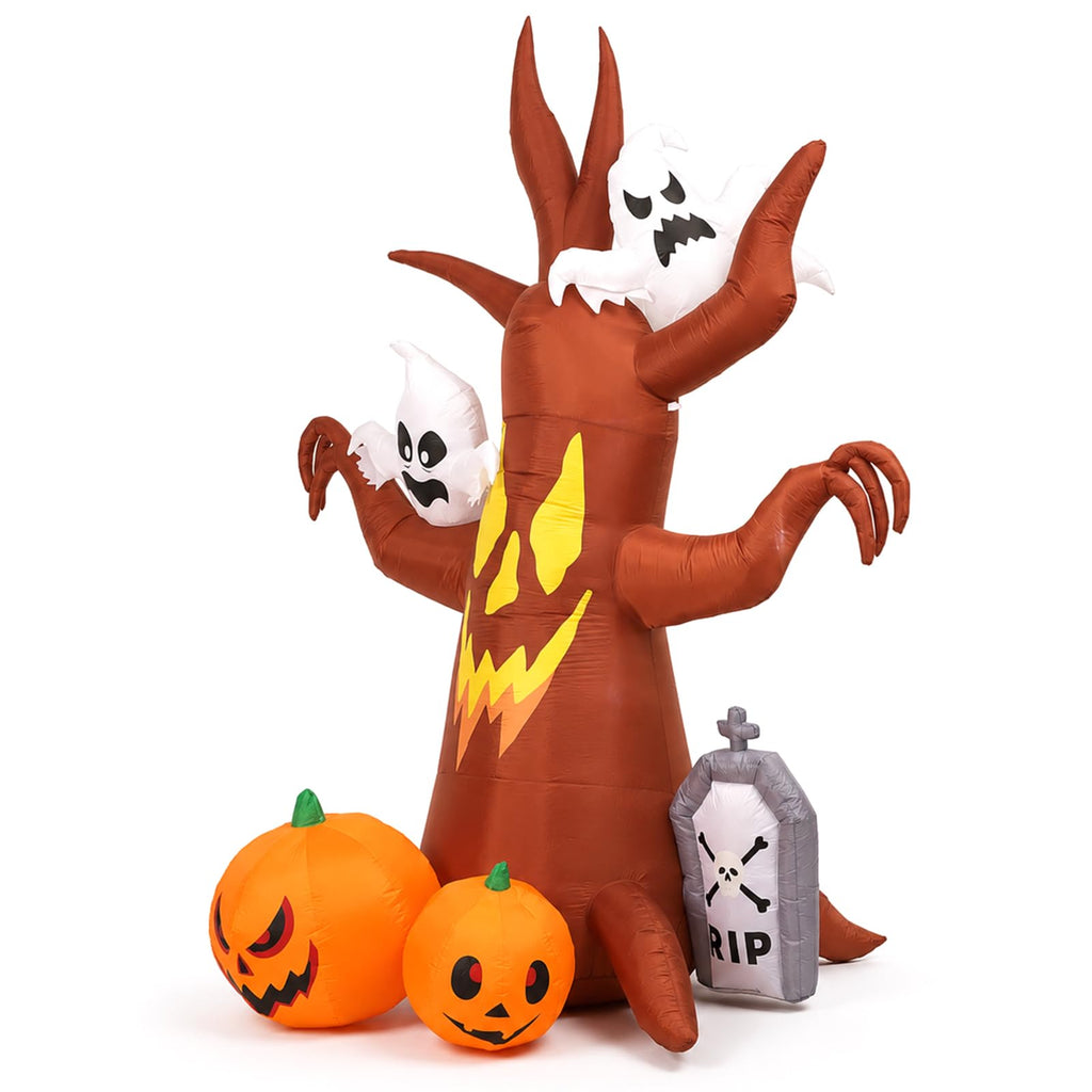 8FT Inflatable Ghost Tree Decoration D549