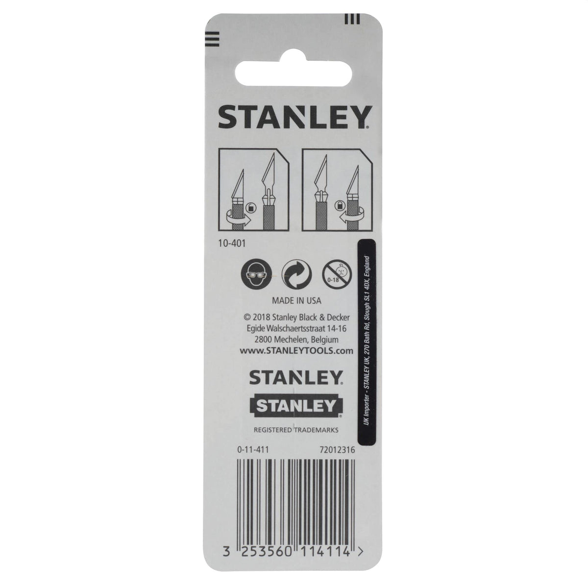 Hobby Knife Blade I149