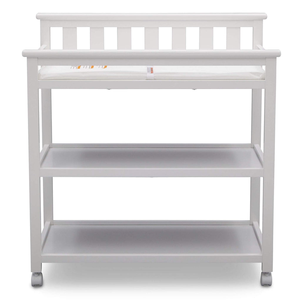 Flat Top Changing Table with Wheels and Changing Pad U186