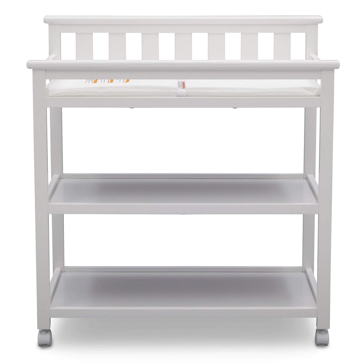 Flat Top Changing Table with Wheels and Changing Pad U186