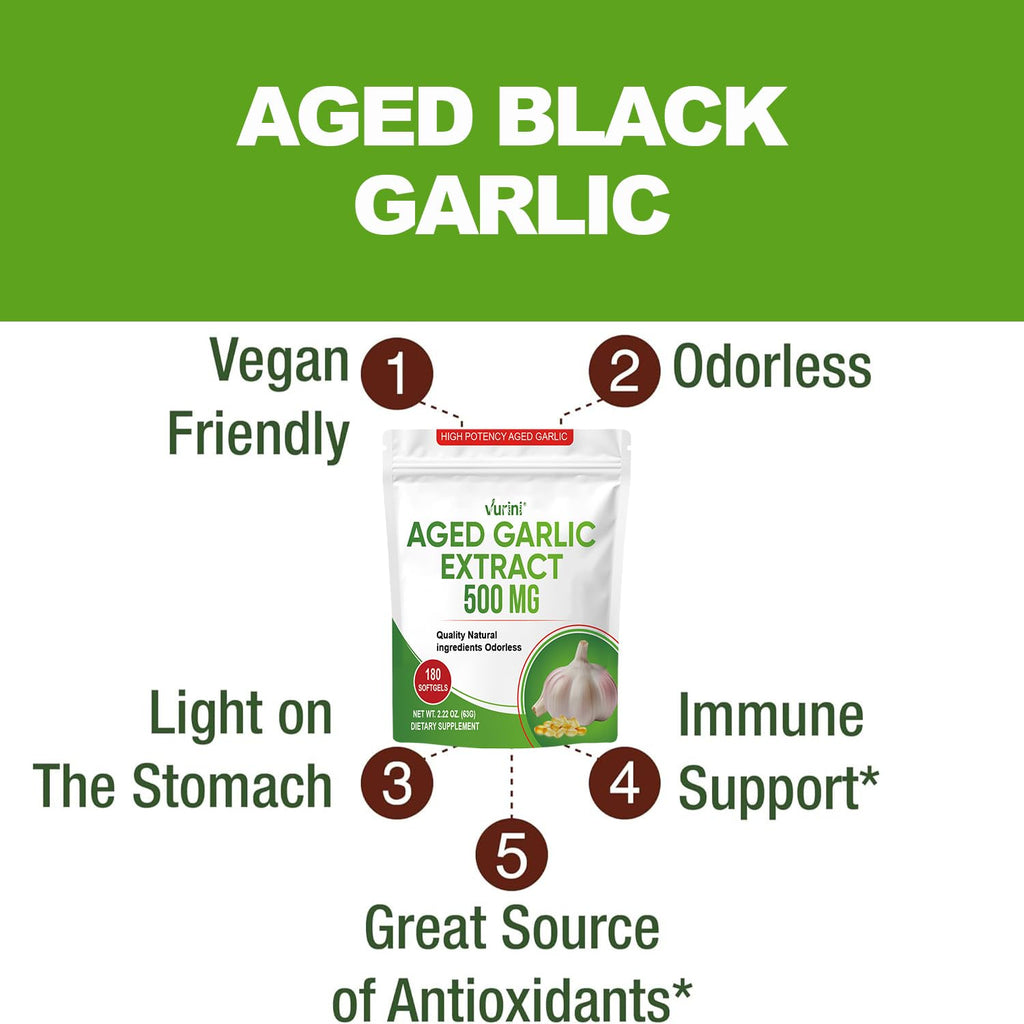 Aged Garlic Extract Capsules, 300 Softgels C196719