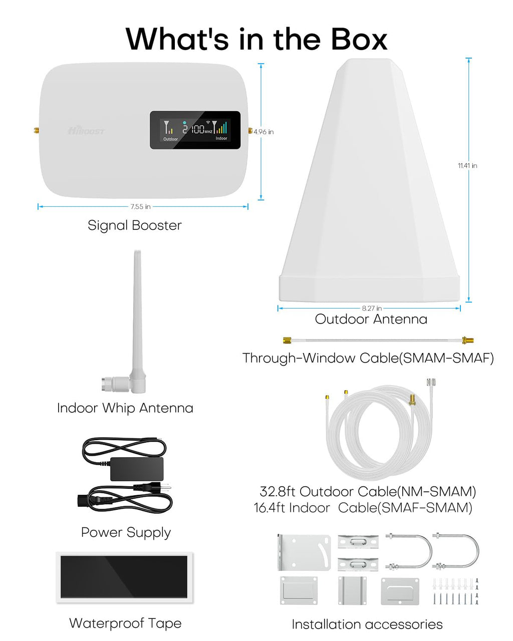 Cell Phone Signal Booster for All U.S. Carriers G817