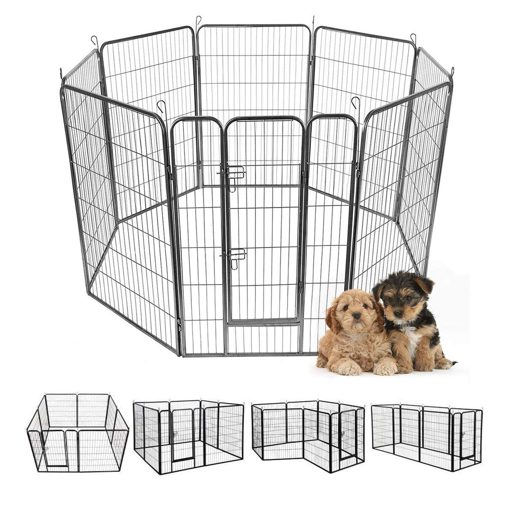 48 inch 8 Panel Metal Dog Playpen I94609
