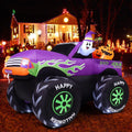 8 FT Halloween Inflatable Monster Truck with Built-in LEDs I937535
