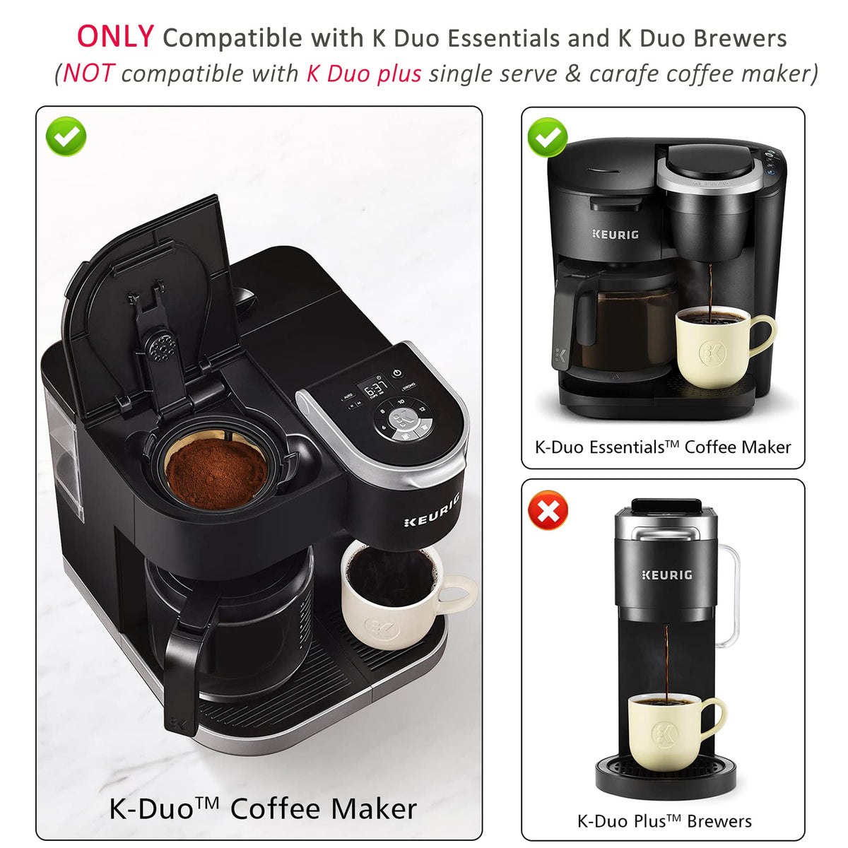 8-12 Cup Reusable Gold Mesh Coffee Filter Q117
