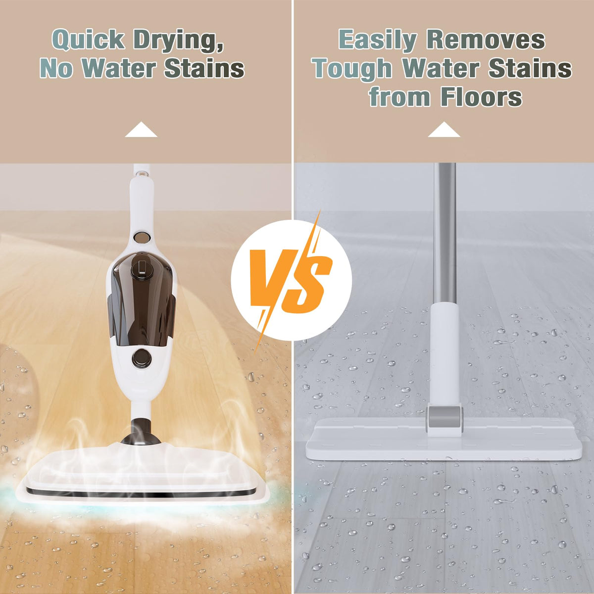 11-in-1 Steam Mop Handheld Steam Cleaner E3470