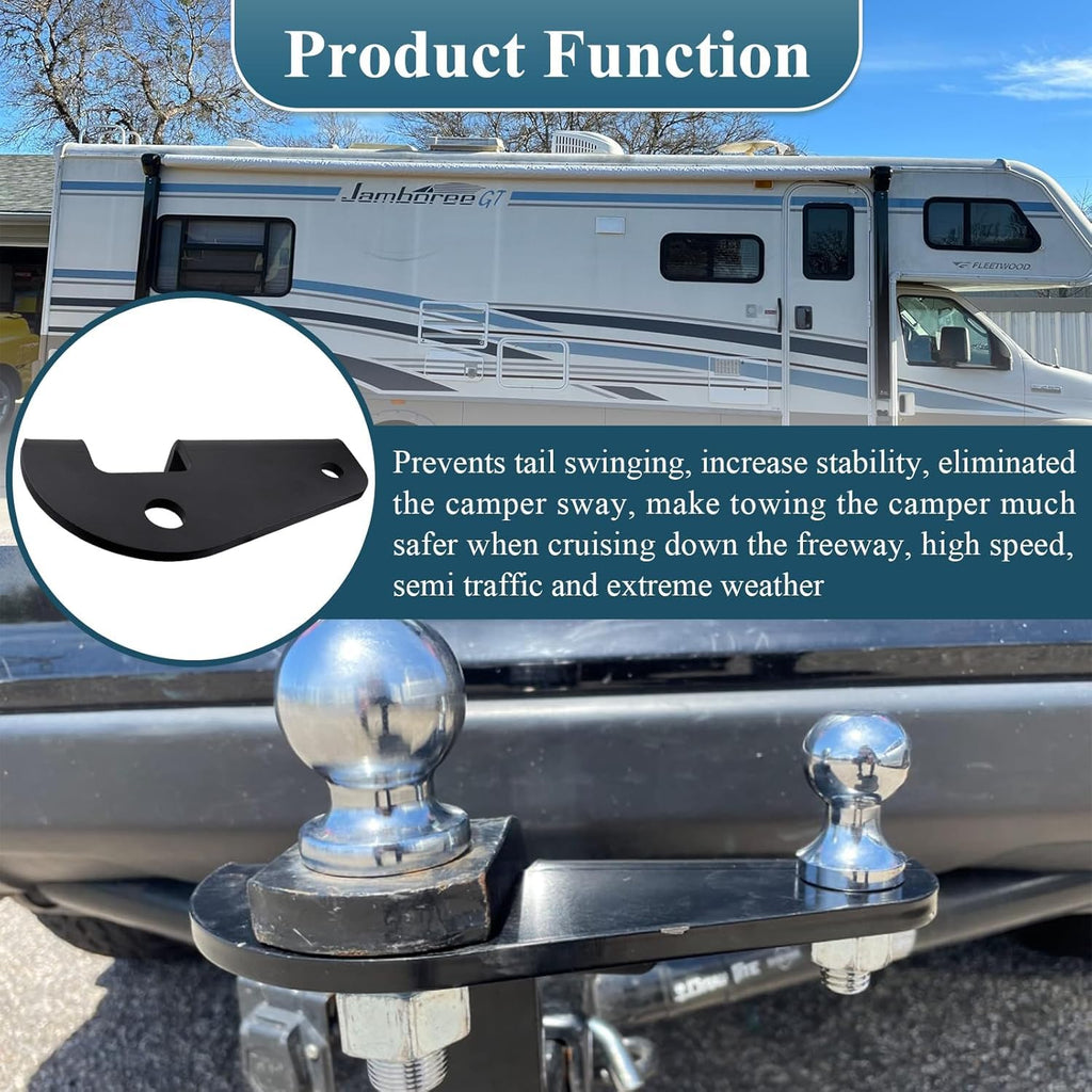 Anti Sway Trailer Hitch Adapter for 2" Square Ball Mounts F862351
