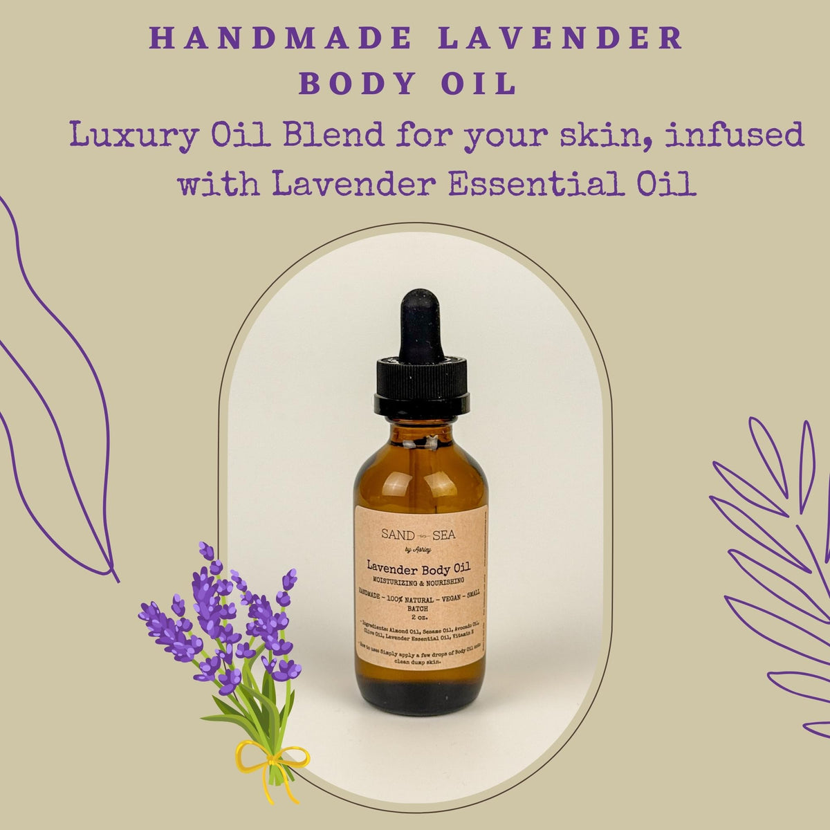 Handmade Lavender 13 Pc Spa Gift Basket Y17959