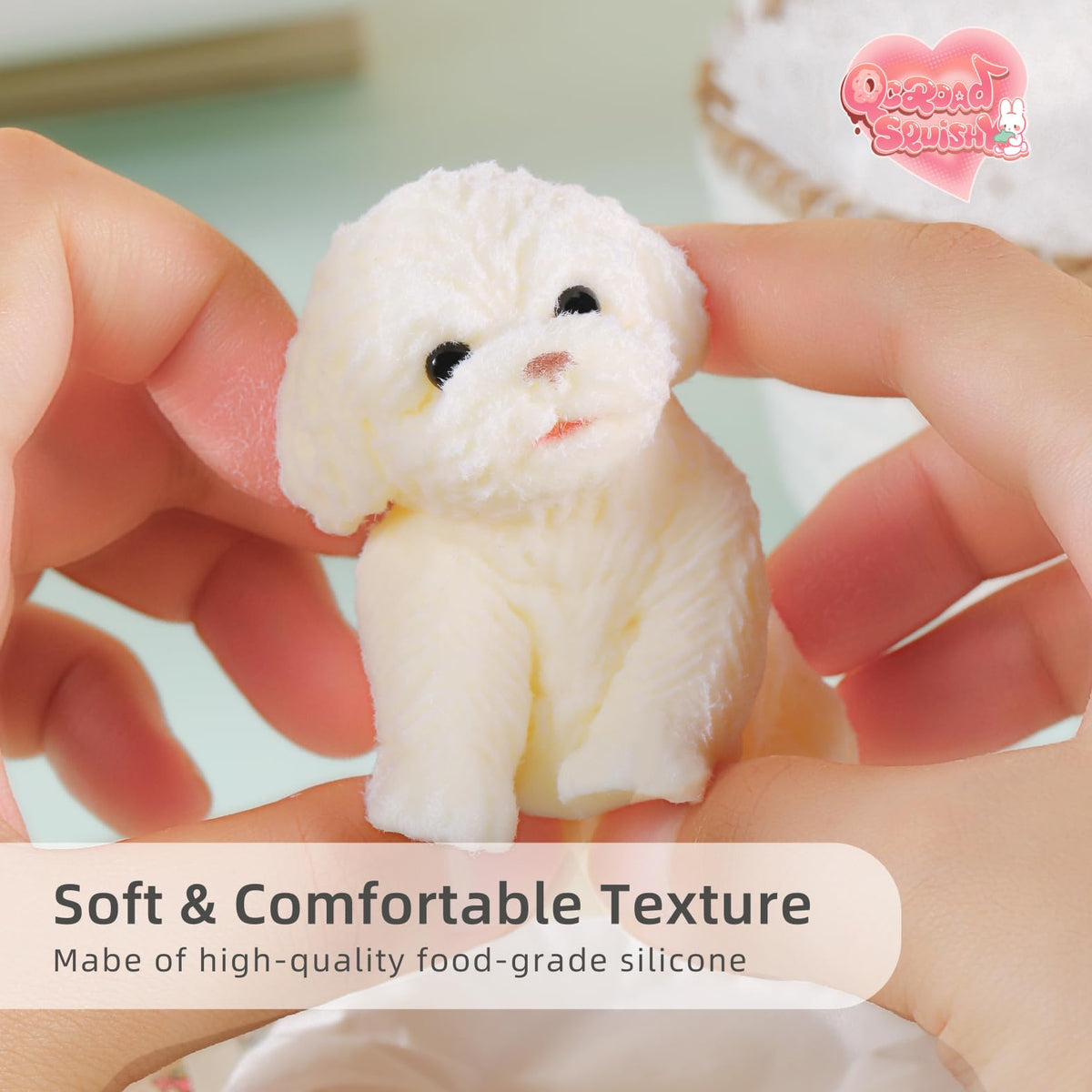 Silicone Dog Squishy W244807