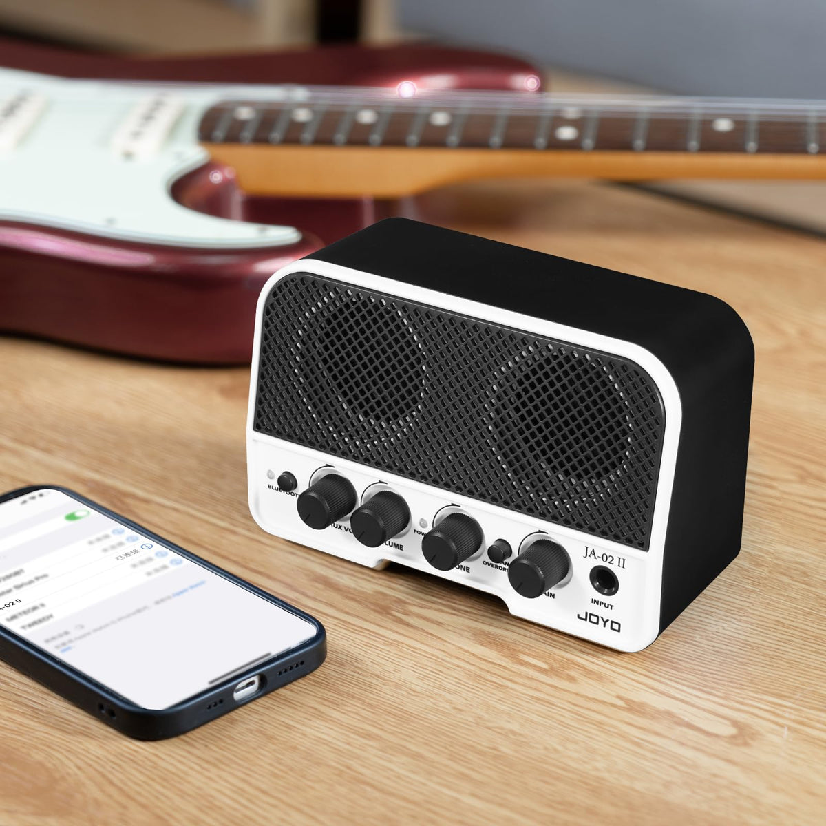 5W Portable Electric Guitar Practice Amplifier with Bluetooth T8558