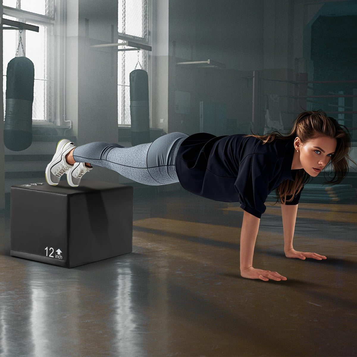 3 in 1 Plyometric Jump Box N6642