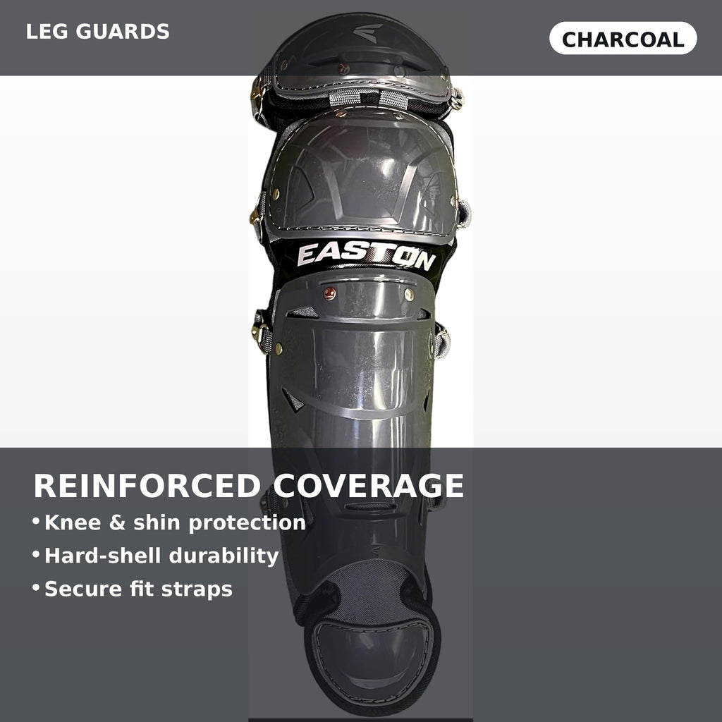 Black Youth Catcher's Set with Helmet, Chest Protector & Leg Guards R795