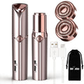 Electric Painless Facial Hair Remover with 2 Replacement Heads R859