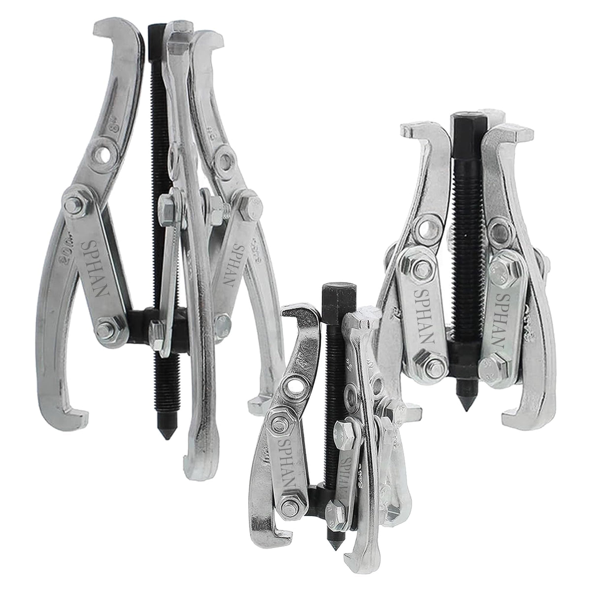 3 Jaw Gear Puller Set with Reversible Jaws M50813