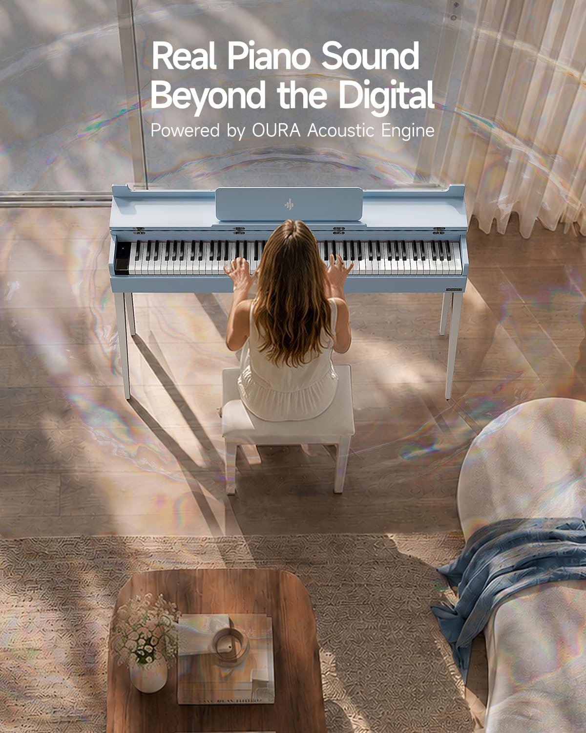 88 Key Weighted Digital Piano with Graded Hammer Action H57552