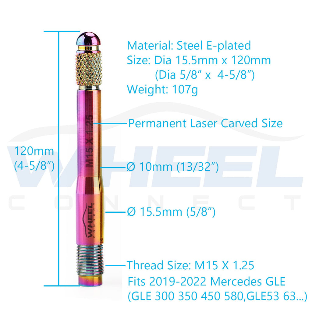 Stainless Steel Wheel Alignment Pin Set of 5 Sizes Z42220