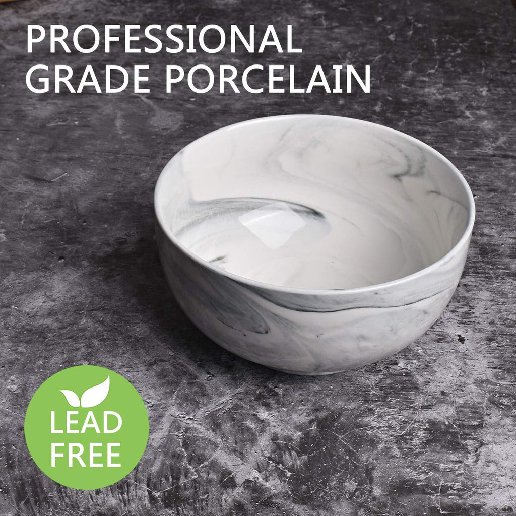 Ceramic Bowl Set of 4, 33 Oz, Dishwasher and Microwave Safe N40189