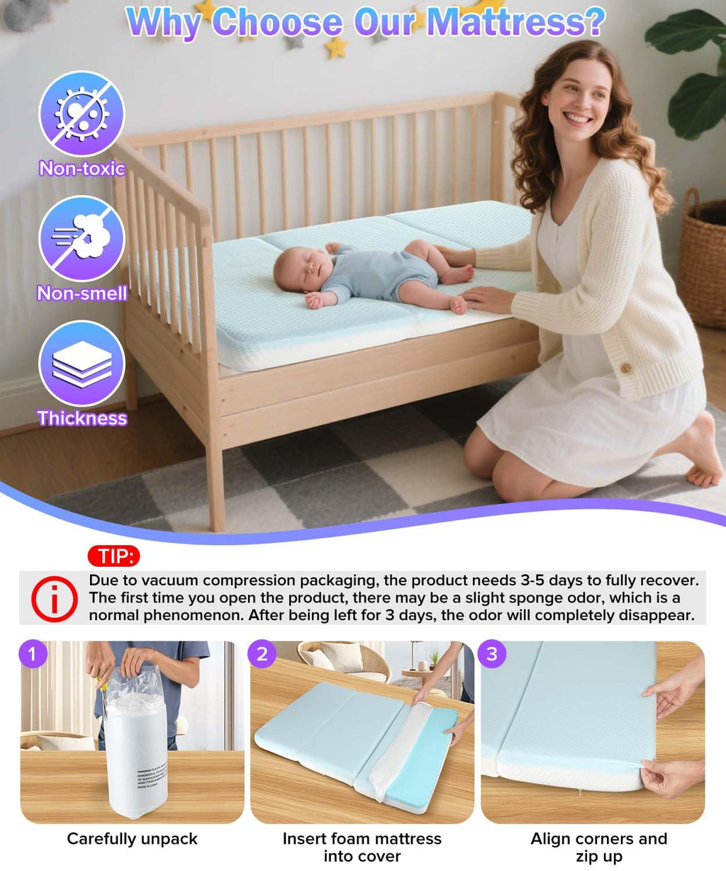 3'' Standard Crib Mattress A562