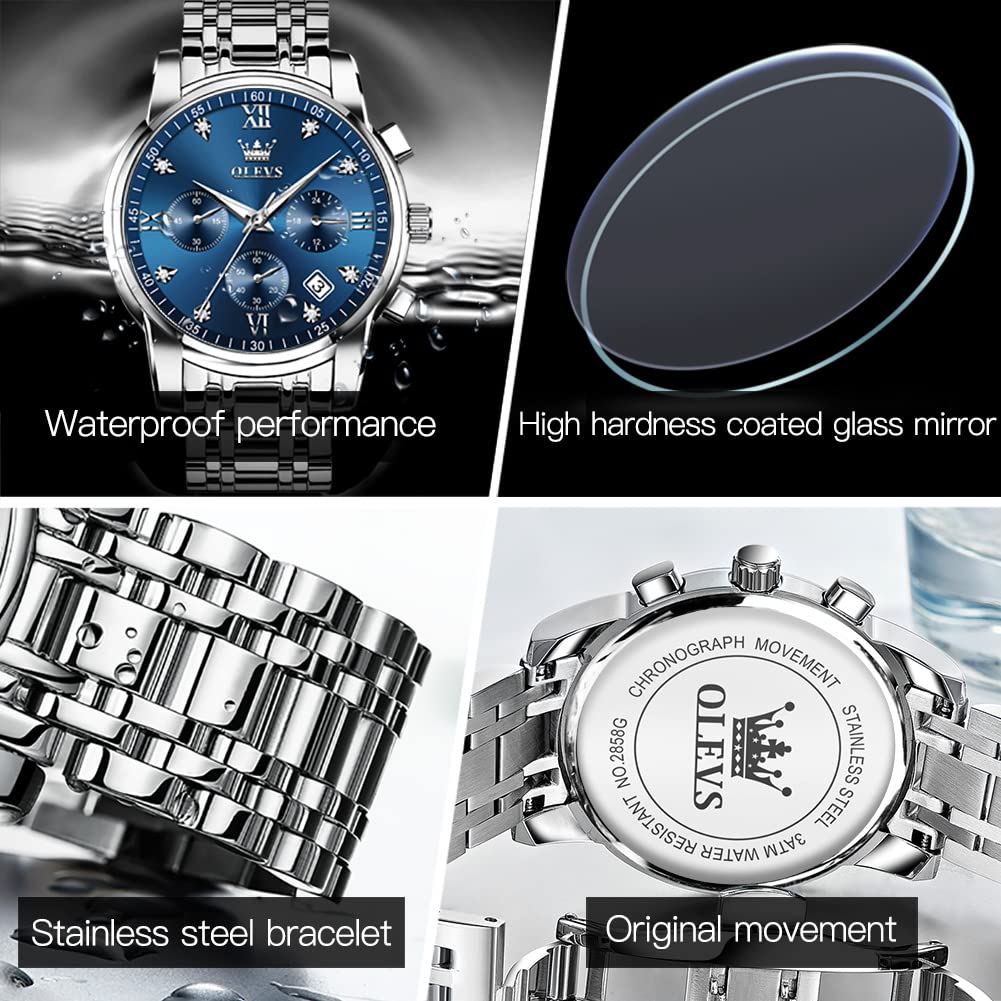 Men Stainless Steel Analog Watch A59962