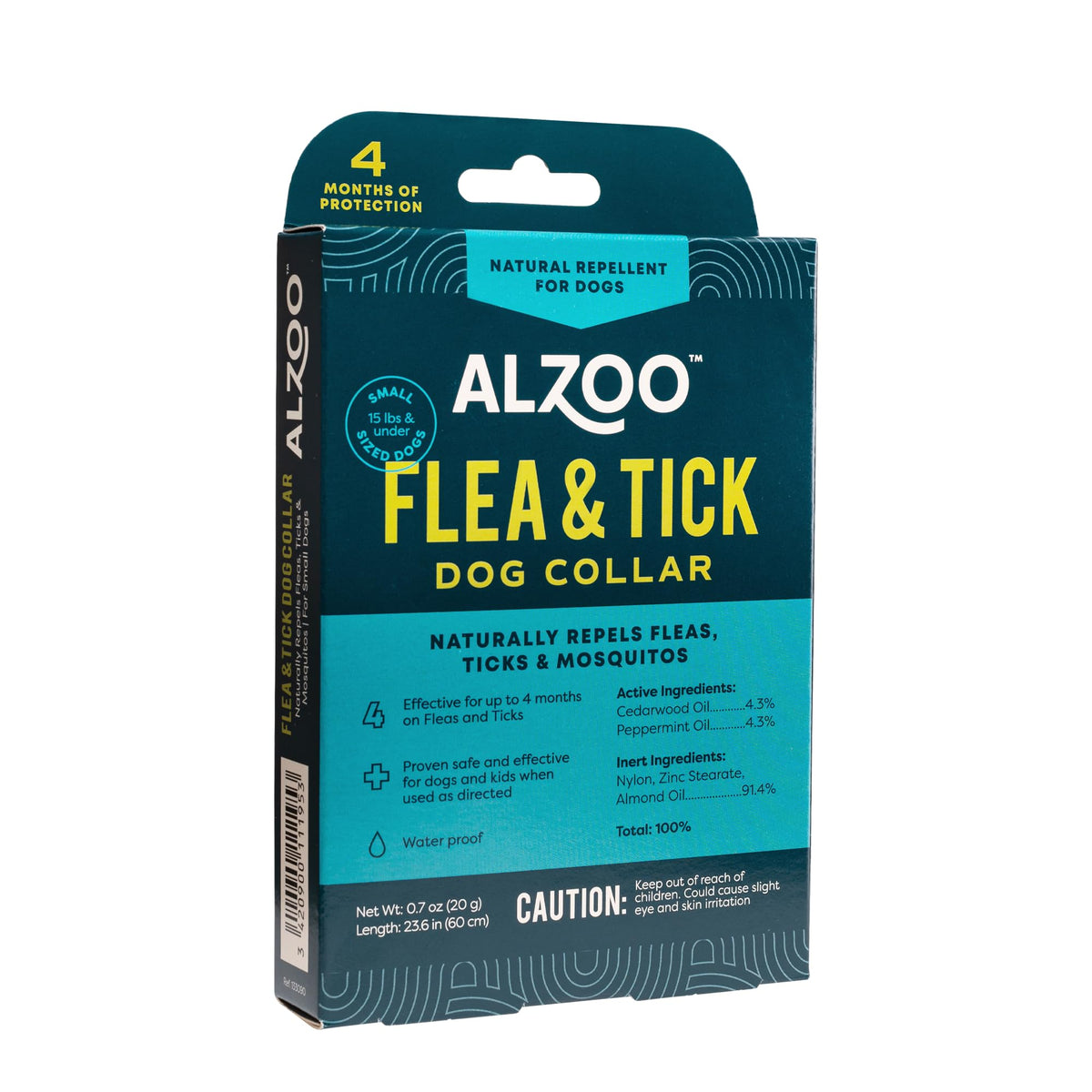 Plant-Based Flea & Tick Dog Collar for Small-Sized Dogs F760557