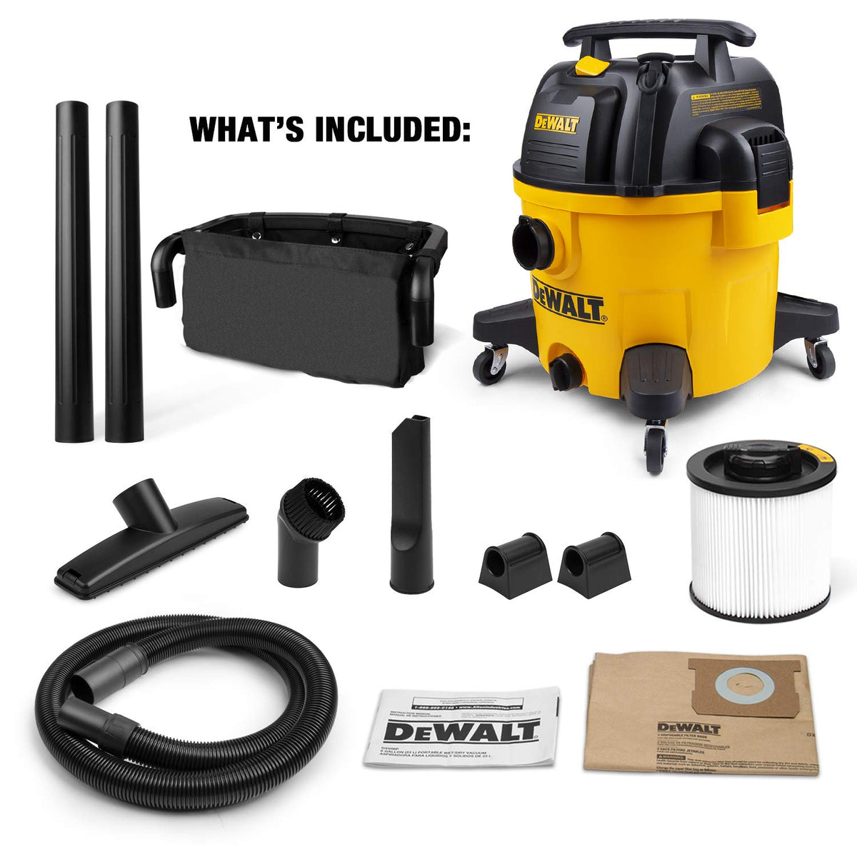 9 Gallon Wet/Dry Shop Vacuum with Blower W9846