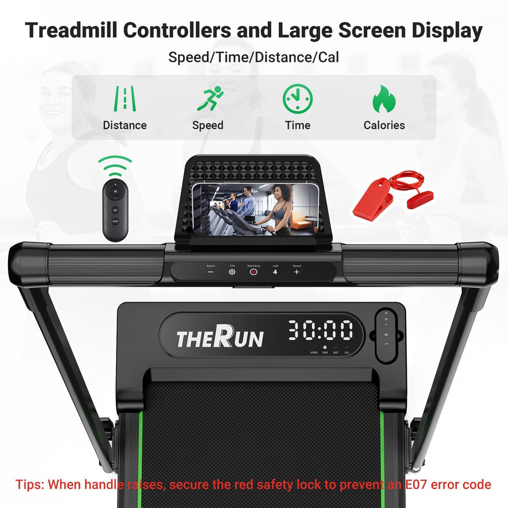 Portable Treadmill with Handle Bar E119364