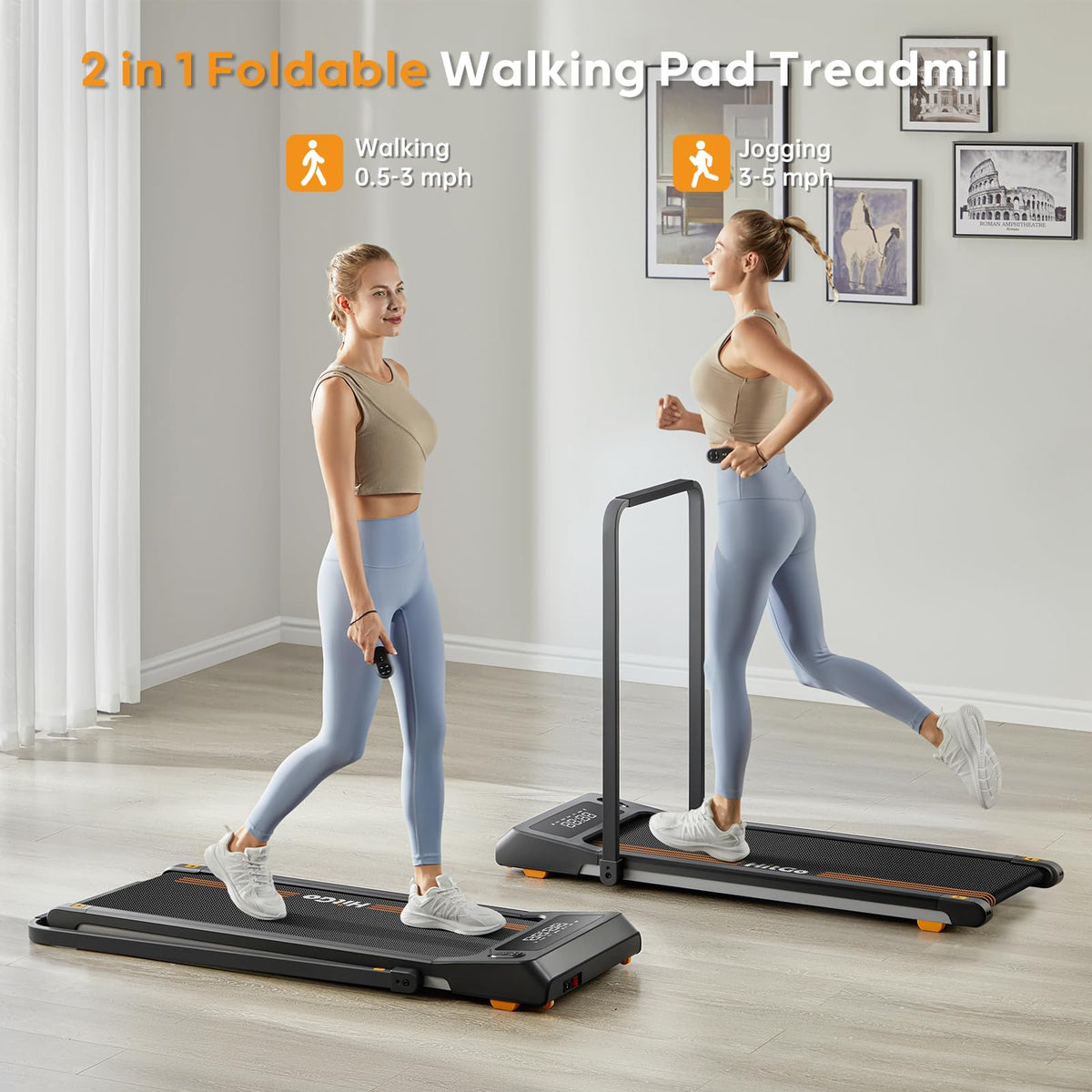 Under Desk Treadmill with LED Display S686773