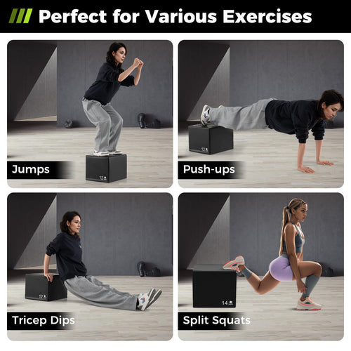 3 in 1 Plyometric Jump Box N6642